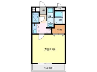 アンプルールリーブルＳｅｎⅠの物件間取画像